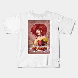 Red Monika Poster Kids T-Shirt